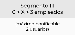 segmento III - máximo bonificable